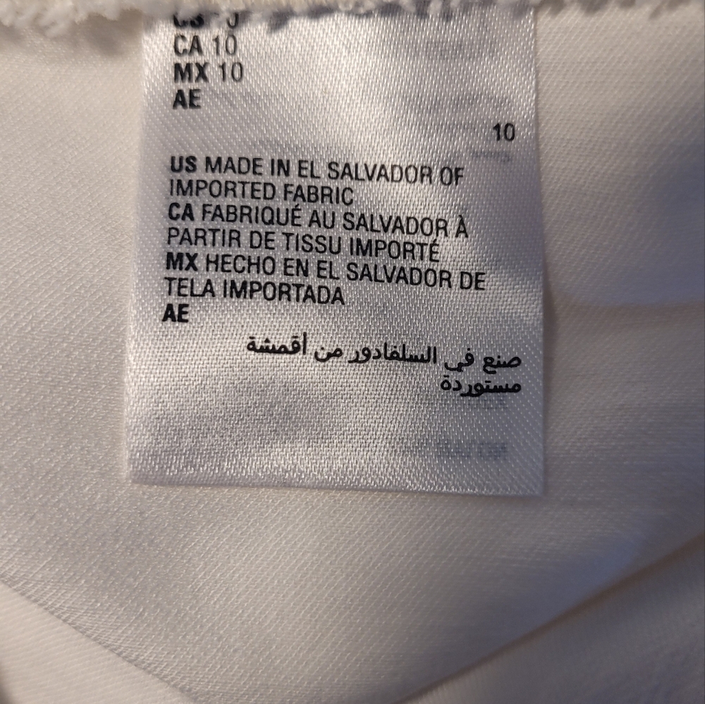 Charter Club Stretchy White Women's Capri Pants. Size 10 - Picture 5 of 6